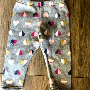 Toddler Girl Heart Sweat Pants